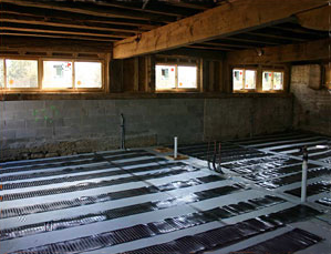 FloorHeat used for large commercial application.