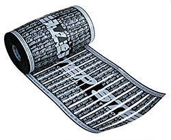 Low-voltage floor heating element